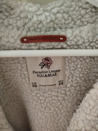Chaqueta Pull&Bear Vintage Estampada Talla XS