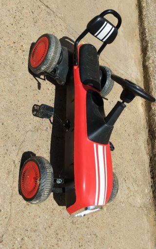 Kart a Pedales Rojo