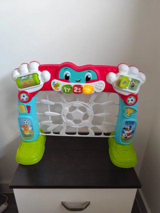 Portería de juguete interactiva para bebés