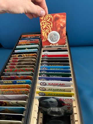 Colección monedas Kazajistán 1993-2025