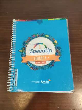 Libro curso 4 ingles SpeedUp Amco, solo book 2