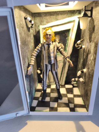 Diorama Beetlejuice Artesanal