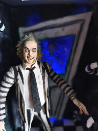 Diorama Beetlejuice Artesanal
