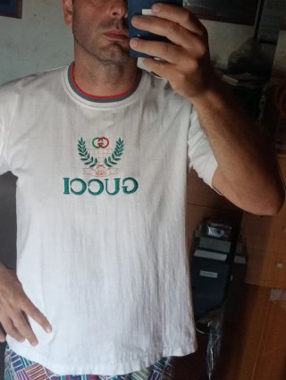 T-shirt con ricamo - Vintage