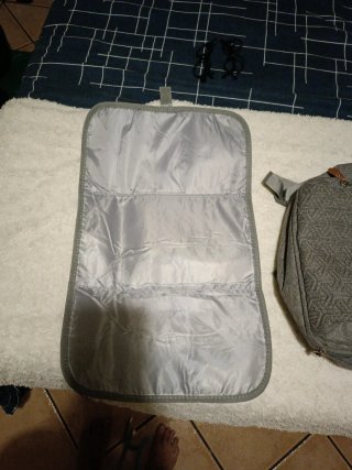 Mochila para bebé gris
