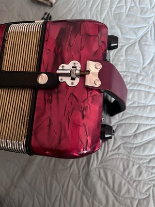 Acordeón Hohner 48 bajos correa de fuelle ajustabl