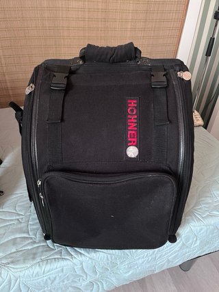 Acordeón Hohner 48 bajos correa de fuelle ajustabl