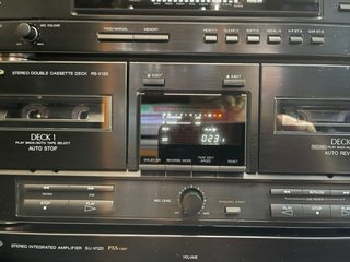 Torre Technics Completa: Amplificador, CD, Cassett