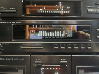 Torre Technics Completa: Amplificador, CD, Cassett