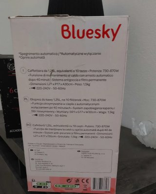 Caffettiera Bluesky