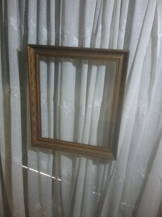Marco antiguo madera dorado