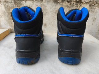 Botas de seguridad Workteam negras y azules