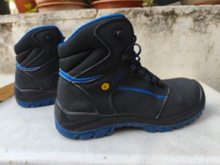 Botas de seguridad Workteam negras y azules