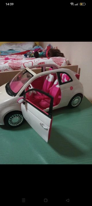 playset originale Mattel Barbie e Fiat 500