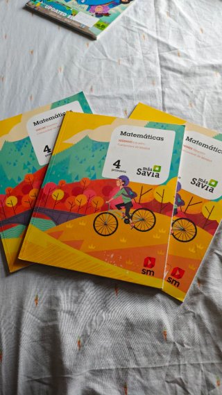 Matemáticas 4 Primaria SM Más Savia