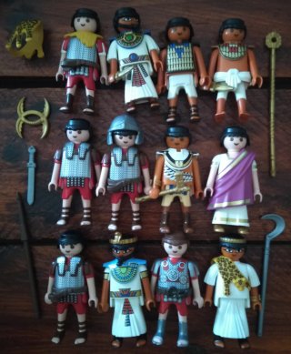 Playmobil Egipcios y Romanos