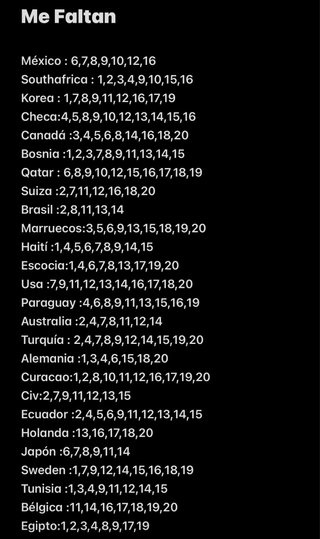 Álbum Panini Mundial FIFA 2026 intercambio
