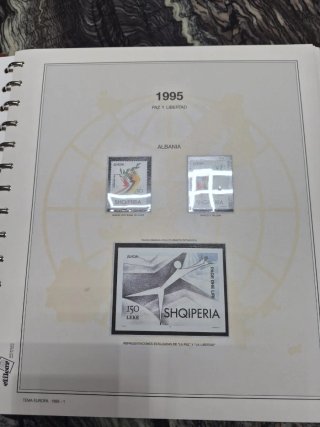 Sellos Tema Europa mas Álbum Sin Usar