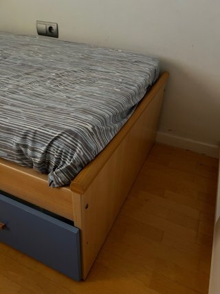 Cama nido juvenil con cajones