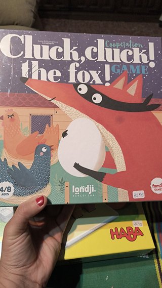 Juego de mesa Cluck, Cluck! The Fox!