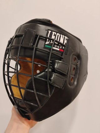 Casco de boxeo Leone