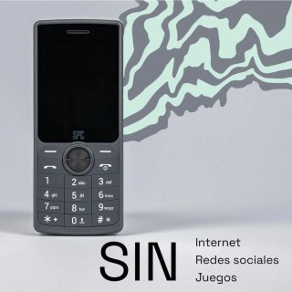Móvil Básico SPC Wild Cool 4G Gris