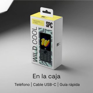 Móvil Básico SPC Wild Cool 4G Gris