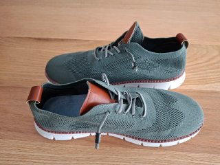 Zapatos Verdes Hombre Ligeros Cómodos