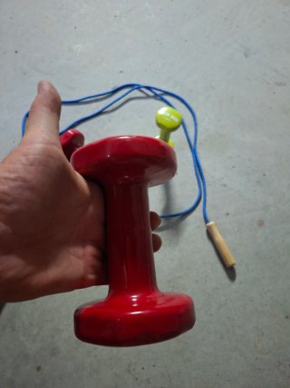 Juego de pesas y comba