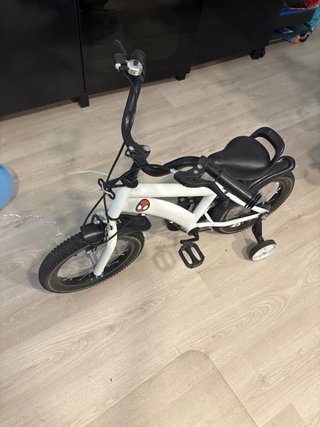 Bicicleta infantil 12 con ruedines