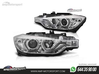FAROS DELANTEROS OJOS DE ANGEL LED DRL PARA BMW SERIE 3 F30 / F31 / BERLINA / TOURING