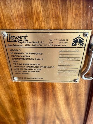 Llaut Menorquín Llevant 370