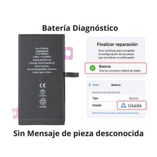 Batería iPhone 14 Plus (Diagnóstico)