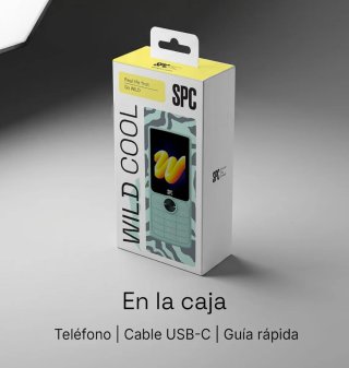 Móvil SPC Wild Cool 4G Básico Verde