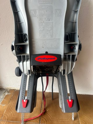 Silla bici niño polisport