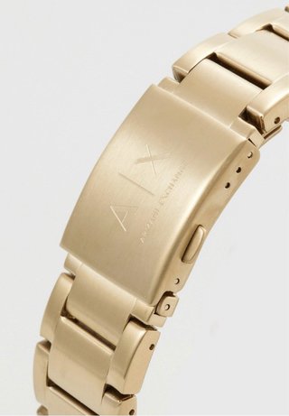 Reloj Armani Exchange Dorado Cronógrafo