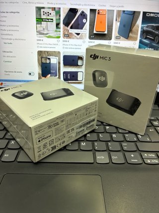 DJI Mic 3 Inalámbrico Negro