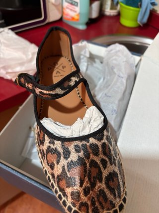 Manoletinas Popa Piel Leopardo