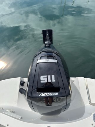Barco Quicksilver + Mercury F115 2023 en garantia