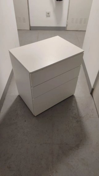Cómoda SMÅSTAD / PLATSA 3 cajones