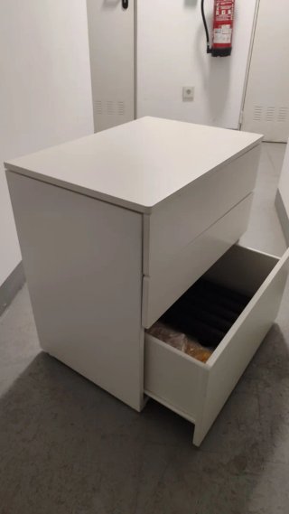 Cómoda SMÅSTAD / PLATSA 3 cajones