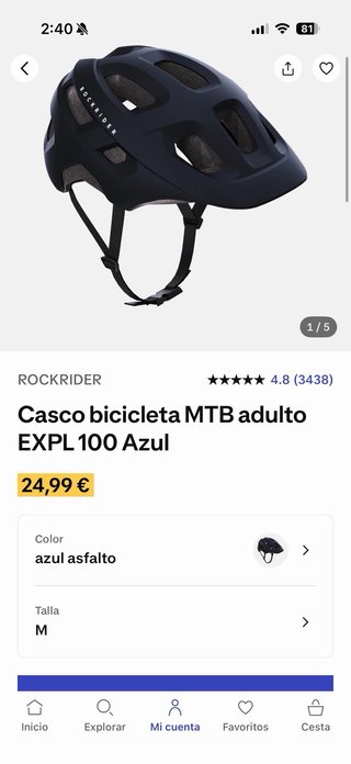 Bicicleta eléctrica montaña E-Expl 520