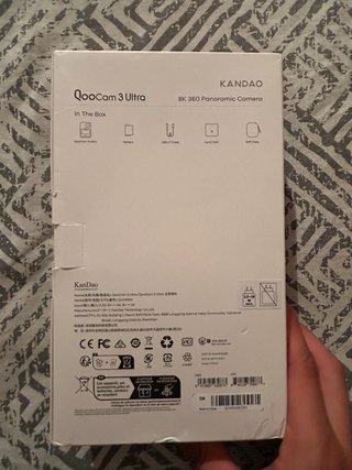 Cámara 360 Kandao Qoocam 3 Ultra