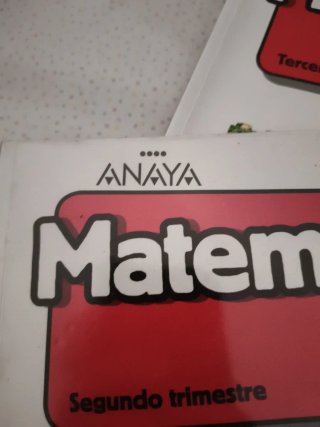 Libros de matemáticas. De Anaya. 5° de primaria.