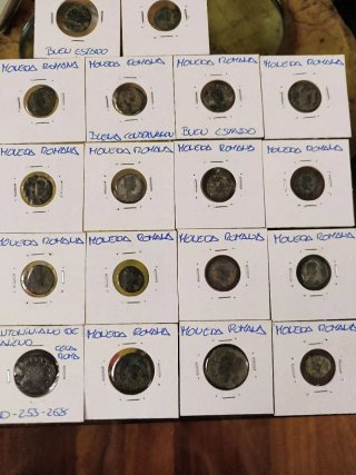 Lote monedas romanas