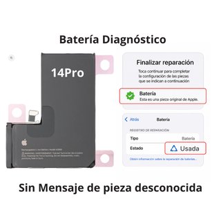 Batería iPhone 14 Pro (Diagnóstico)