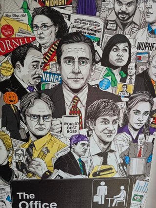 Quadro The Office 40x60 Cm Serie TV