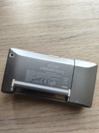 Nintendo Game Boy Micro Plata