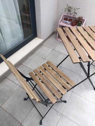 Mesa y 2 Sillas TÄRNÖ Ikea Exterior
