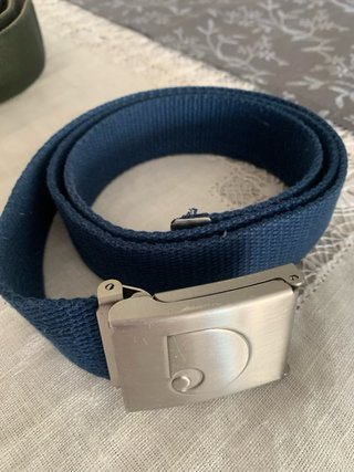 Cinturones Carhartt Tela Azul y otro verde